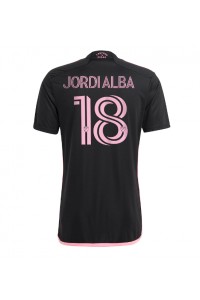 Fotbalové Dres Inter Miami Jordi Alba #18 Venkovní Oblečení 2024-25 Krátký Rukáv